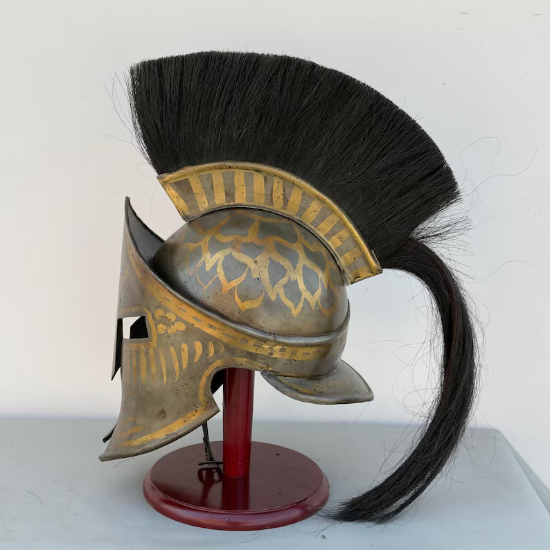 300 Spartan Greek Warrior helmet Replica