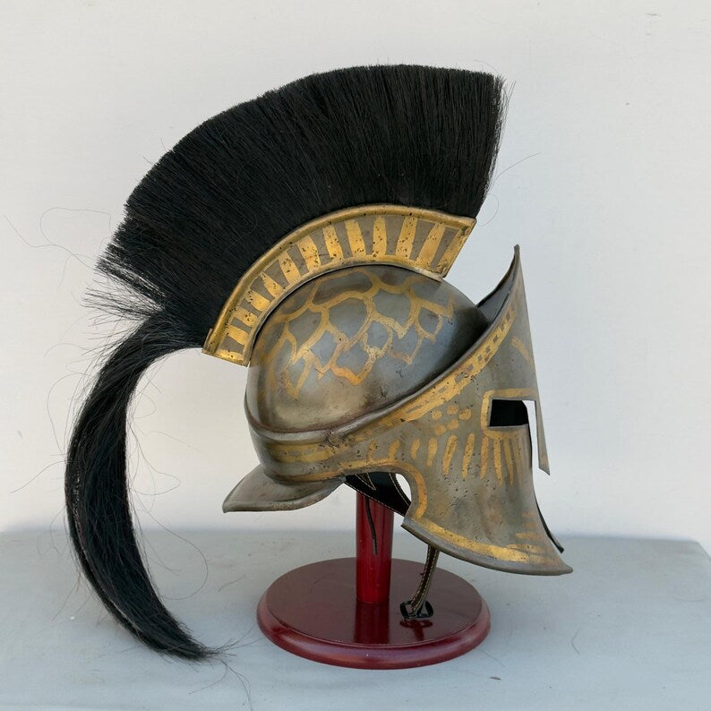 300 Spartan Greek Warrior helmet Replica